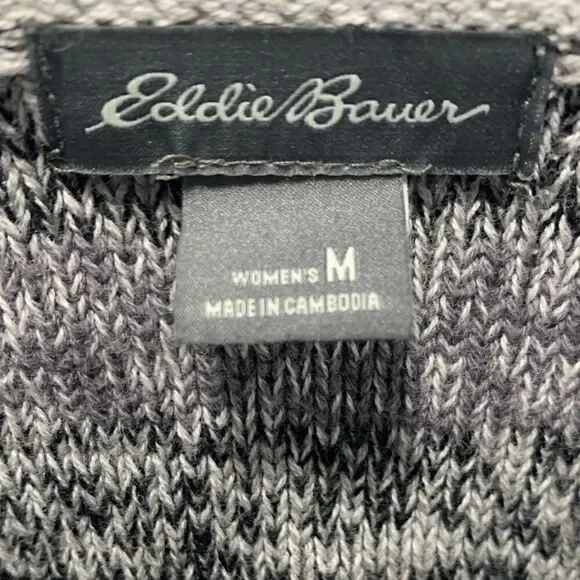 Eddie Bauer Long sleeve cotton striped sweater - Picture 13 of 15